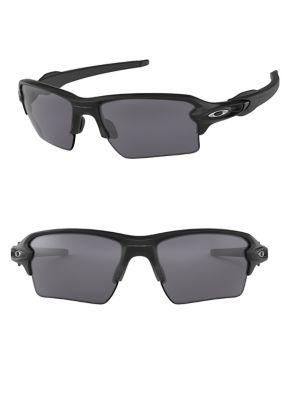 Oakley 59mm Stylized Rectangular Sunglasses