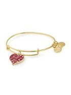 Alex And Ani Fall In Love Color Infusion Charm Bangle Bracelet