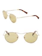 Kendall + Kylie Tasha 49mm Oval Sunglasses