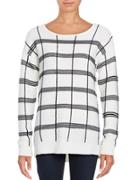 Calvin Klein Ribbed Grid Sweater