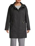 Cole Haan Signature Plus Hooded Packable Jacket