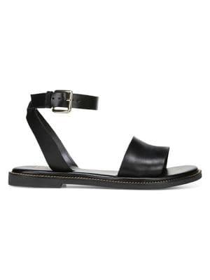 Franco Sarto Kyra Cutout Leather Sandals