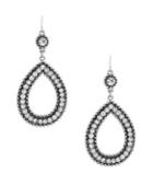 Jessica Simpson Crystal Dangle & Drop Earrings