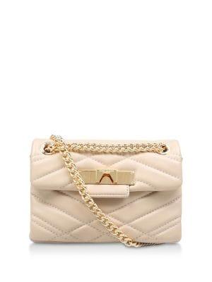 Kurt Geiger London Mini Mayfair Leather Shoulder Bag