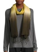 Eileen Fisher Wool & Silk Ombre Scarf
