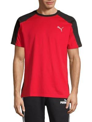 Puma Colorblocked Short-sleeve Tee