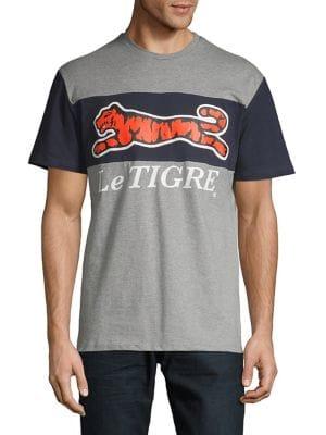 Le Tigre Two-tone Logo Tee