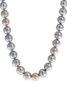 Effy 12mm Grey Pearl & Sterling Silver Necklace