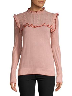 Vero Moda Mendota Yoke Long-sleeve Top
