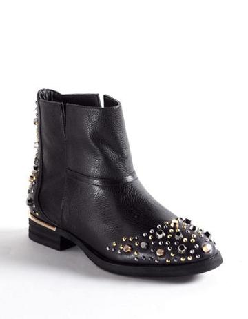 Modern Vice Madge Leather Studded Boots