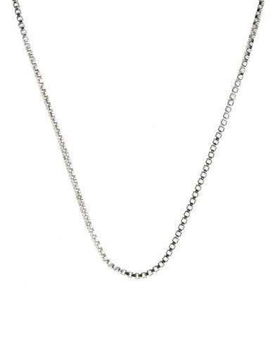 Lord & Taylor Sterling Silver Chain Necklace