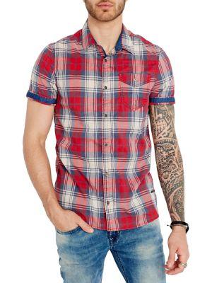 Buffalo David Bitton Somuryon Plaid Button-down Shirt