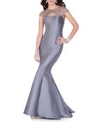 Glamour By Terani Couture Beaded Mermaid Gown