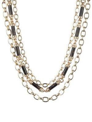 Ralph Lauren Tortoiseshell Multi-strand Necklace