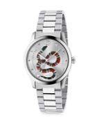 Gucci G-timeless Snake Link Bracelet Watch