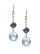 Kate Spade New York Crystal Asymmetric Drop Earrings