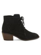 Lucky Brand Idril Leather Lace-up Booties