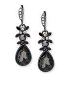 Givenchy Floral Teardrop Earrings