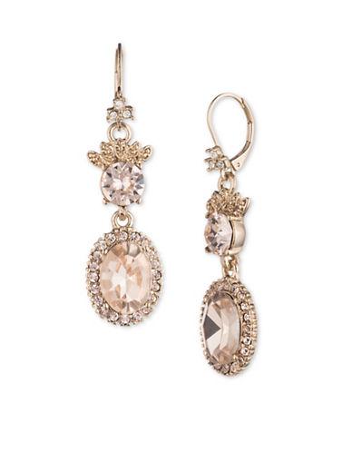 Marchesa Austrain Crystal Drop Earrings