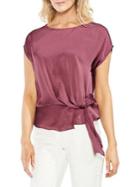 Vince Camuto Zen Bloom Gathered Top