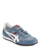 Asics Serrano Leather Trimmed Sneakers