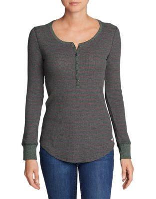 Eddie Bauer Stines Favorite Thermal Henley