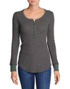 Eddie Bauer Stines Favorite Thermal Henley