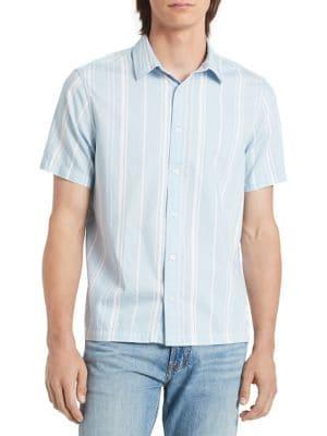 Calvin Klein Jeans Short-sleeve Spaced Stripe Boxy Shirt