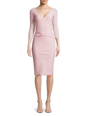 Chiara Boni La Petite Robe Wrap Sheath Dress