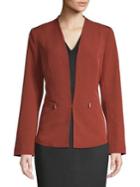 Nipon Boutique Tapered Hook-front Jacket