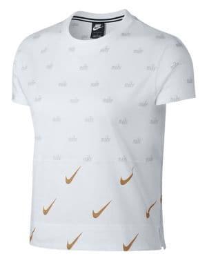 Nike Metallic Short Sleeve Tee