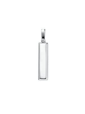Michael Kors Sterling Silver Plaque Charm