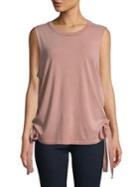 Project Social T Side Ties Sleeveless Cotton Top