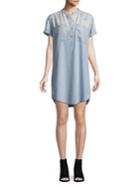 Calvin Klein Jeans Curved Foldover Shirtdress