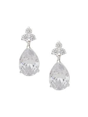 Anne Klein Embellished Teardrop Earrings