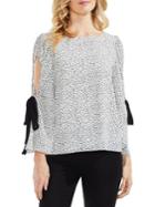 Vince Camuto Floral-print Blee-sleeve Blouse
