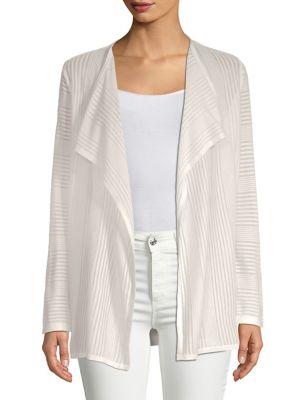 Calvin Klein Sheer Flyaway Cardigan