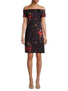 Sam Edelman Off-the-shoulder Floral Dress