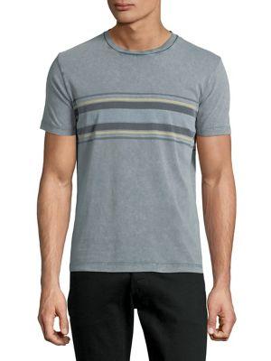 Lucky Brand Acid Wash Chest Cotton Tee