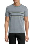 Lucky Brand Acid Wash Chest Cotton Tee