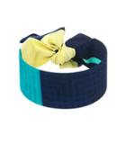 Laundry By Shelli Segal Tie Fabric Cuff Bracelet