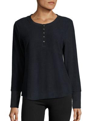 Roudelain Textured Knit Top
