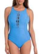 Amoressa By Miraclesuit Open-back One-piece Swimsuit