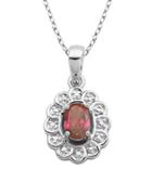 Lord & Taylor July Birthstone Sterling Silver Necklace