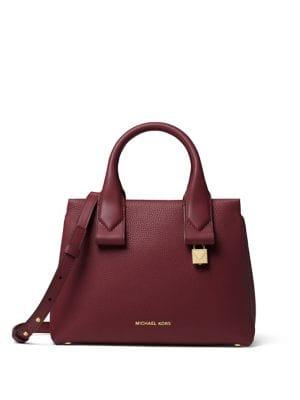 Michael Michael Kors Rollins Small Leather Satchel