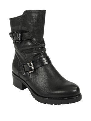 Earth Talus Leather Booties