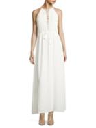 Design Lab Lord & Taylor Lace Embroidered Dress
