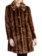 Lauren Ralph Lauren Long-sleeve Faux Fur Coat