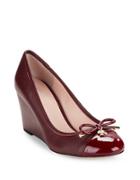 Kate Spade New York Kacey Patent Leather Wedge High Heels
