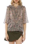 Walter Baker Danielle Floral-print Blouse